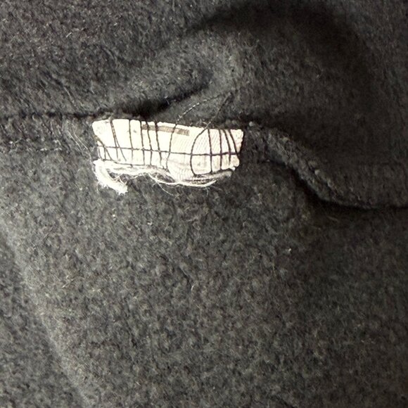 General Motors GM Hoodie Sweatshirt Women Sz S Charcoal Crop Pullover Cars Retro - Picture 7 of 8